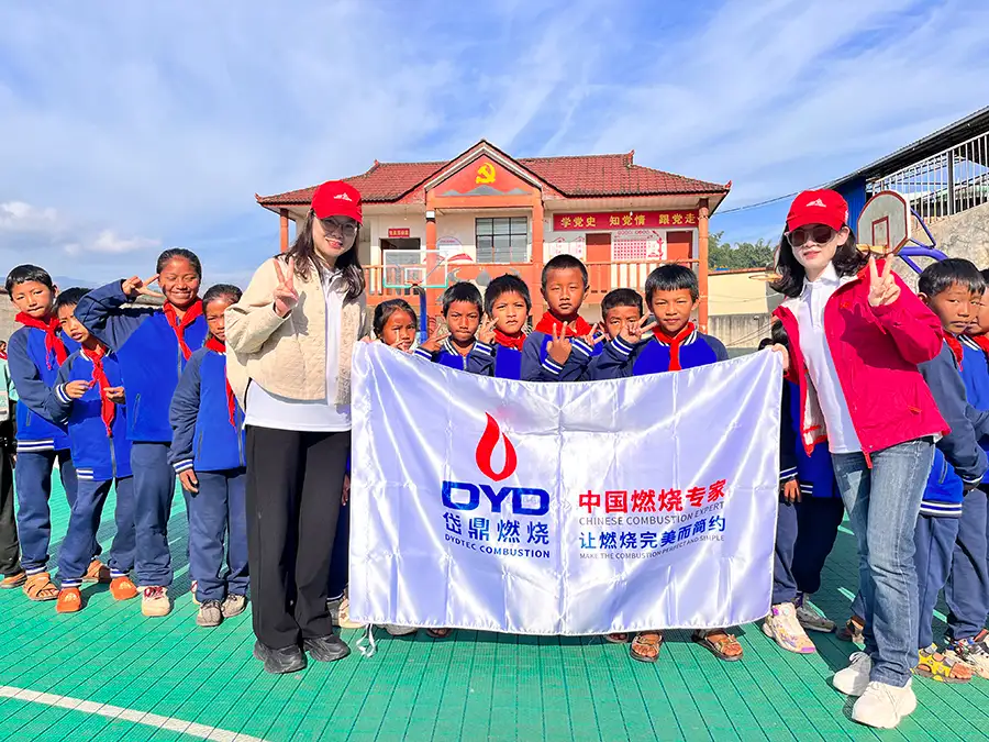 Woyang Village's educational assistance activities