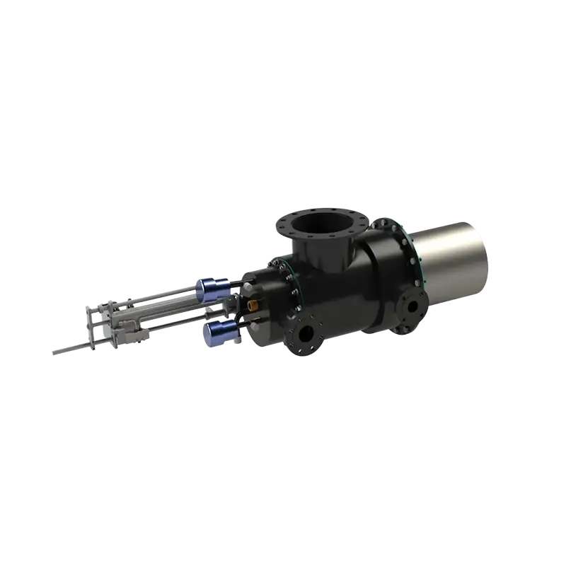 Biogas low nox industrial furnace burner